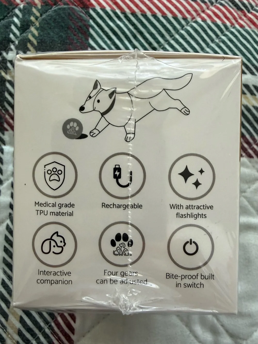 Smart Interactive Dog Toy Ball - White
